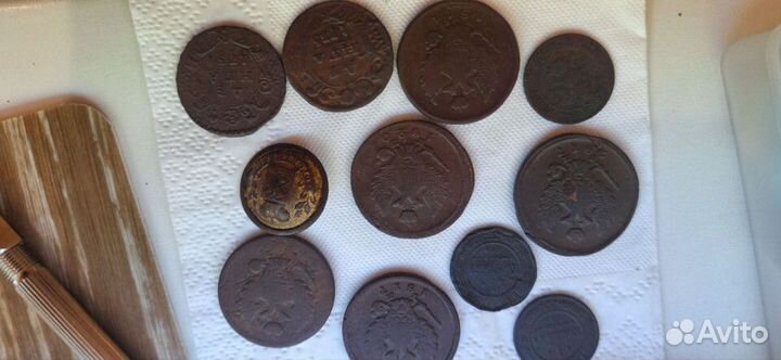 Медные царские монеты