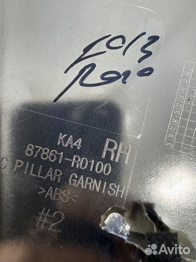 Накладка кузова Kia Carnival 4 2020