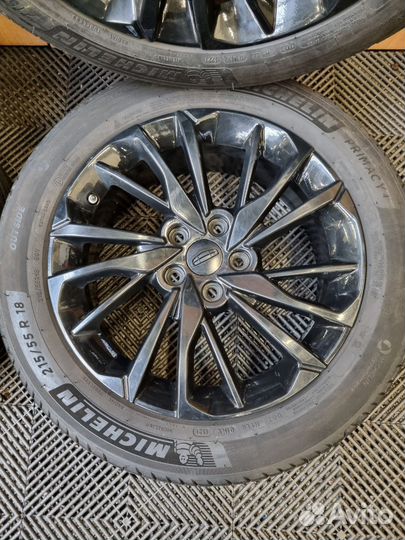 Колеса Geely Coolray michelin primacy 215/55R18