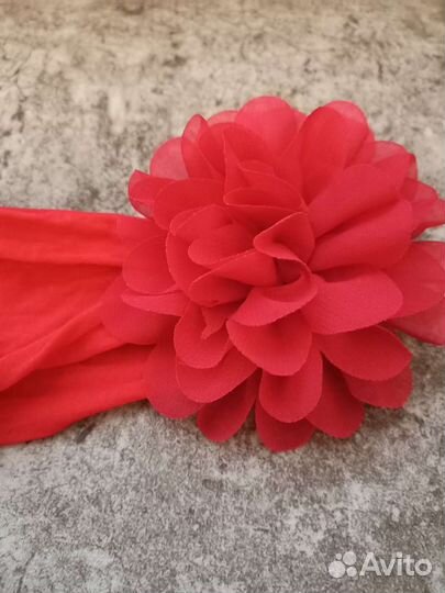 Повязочка на головку для малышки