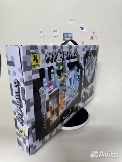 Конструктор аналог Lego майнкрафт minecraft