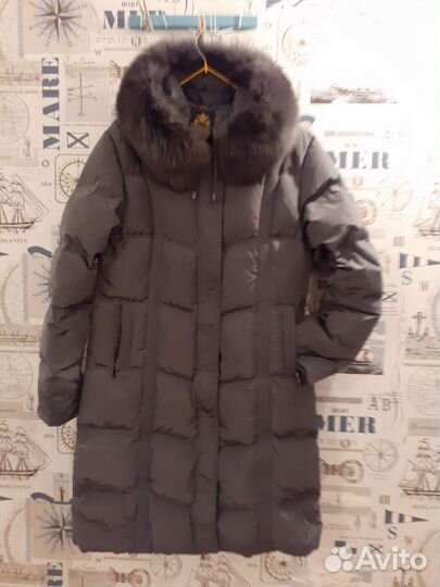 Пуховик женский Finery Geo р.54(на 50-52), длинный