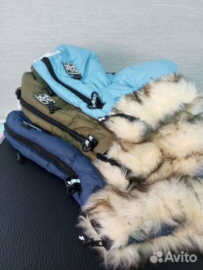 Одежда для маленьких собак зимняя, комбинезон