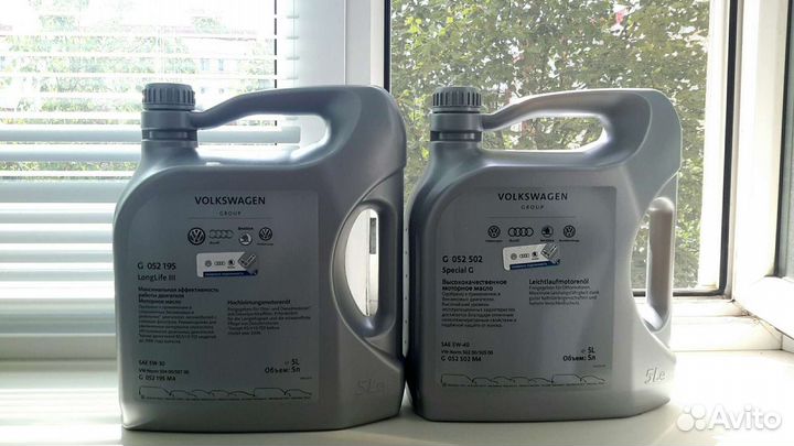 Масло моторное Volkswagen LongLife 5w30, 5л