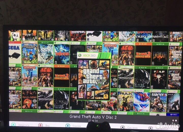 Xbox 360E freeboot+куча игр