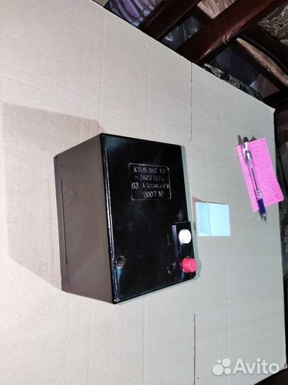 Автомат 50Б 3мт У3 63А (выключатель)