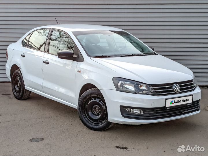 Volkswagen Polo 1.6 AT, 2018, 106 564 км