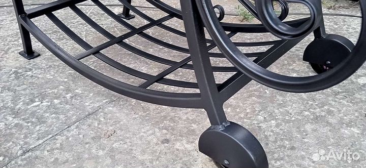 Мангал с полками