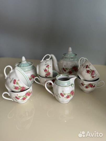 Чайный сервиз Роза (Дулево)