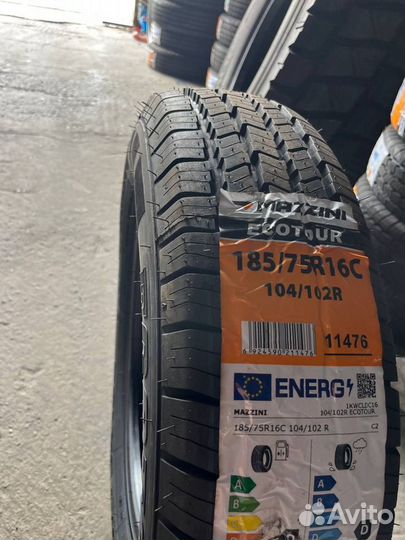 Шина грузовая 185/75 r16C Mazzini 104/102R