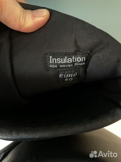 Сапоги зимние конные equiman 39 размер