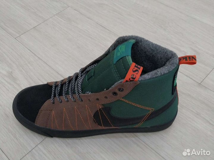 Кроссовки Nike SB zoom blazer MID утепленные