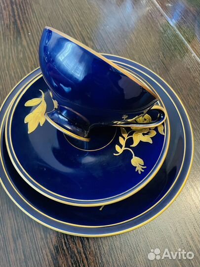 Фарфор германия cobalt ilmenau