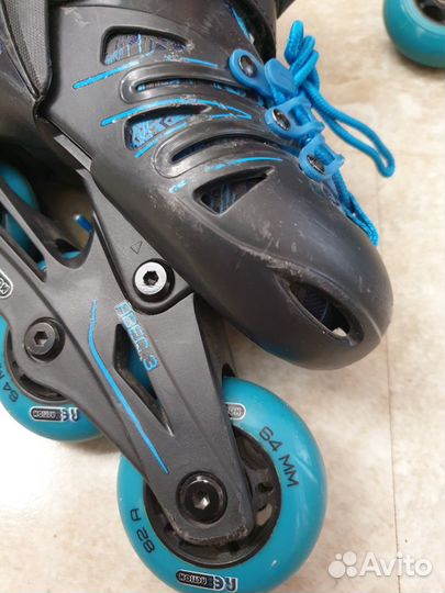 Роликовые коньки детские раздв. 28-31р (175-200мм)
