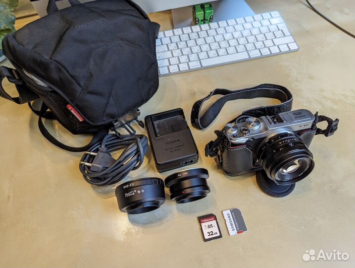 Fujifilm x-m1 большой комплект