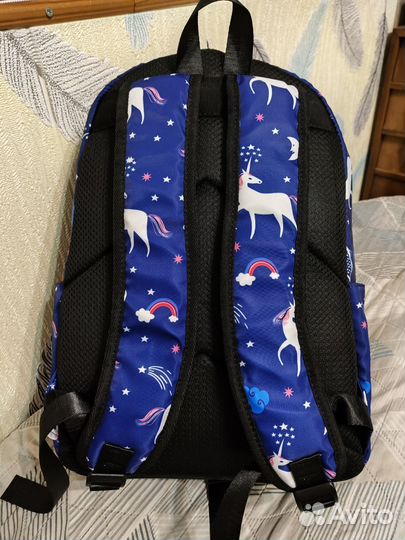 Рюкзак для девочки с единорогами