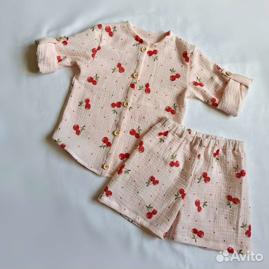 Новый комплект из муслина 110 рост