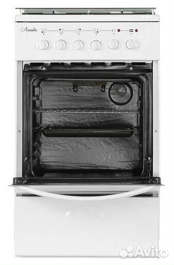 Плита электро-газовая лысьва эг 401мс-2у белая