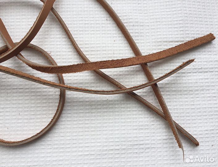 Продаются новые кожаные шнурки
