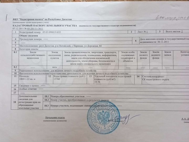 Участок 10 сот. (ИЖС)