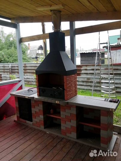 Печь барбекю новые модульные