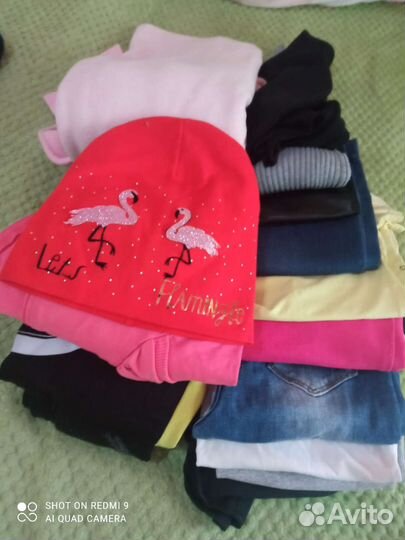 Вещи пакетом для девочки 134 140