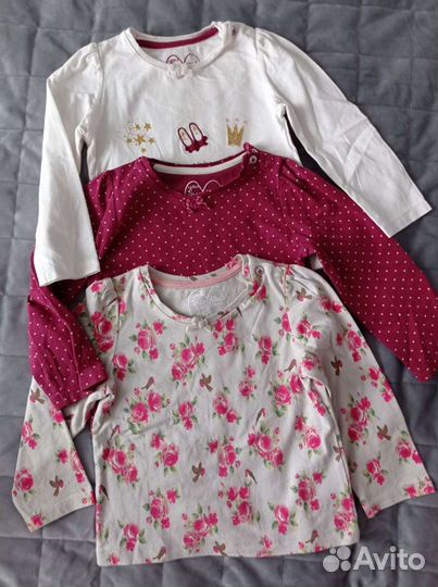 Джинсовый комбинезон одежда пакетом для девочки