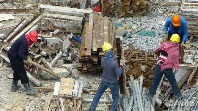 Услуги разнорабочих и мастеров