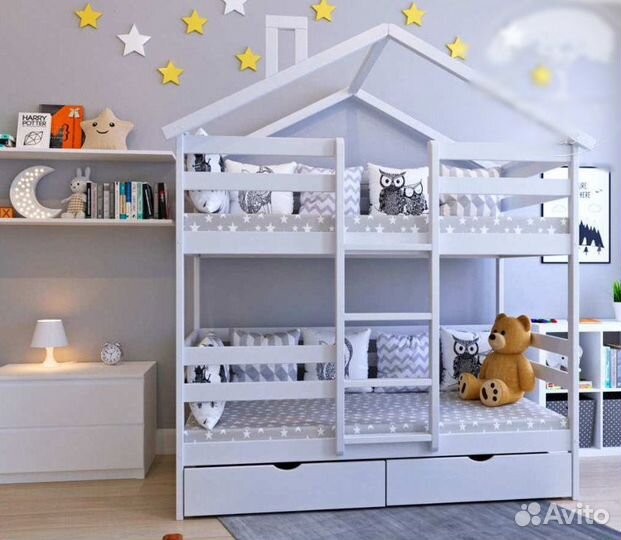 Кровать домик