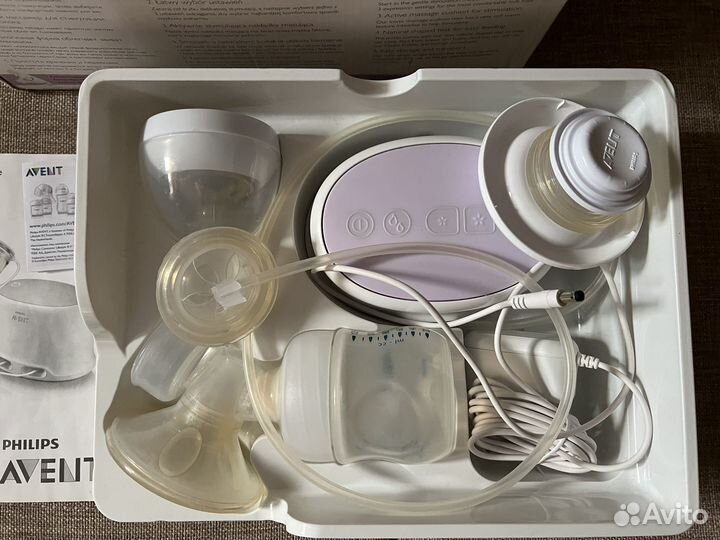 Молокоотсос avent электрический