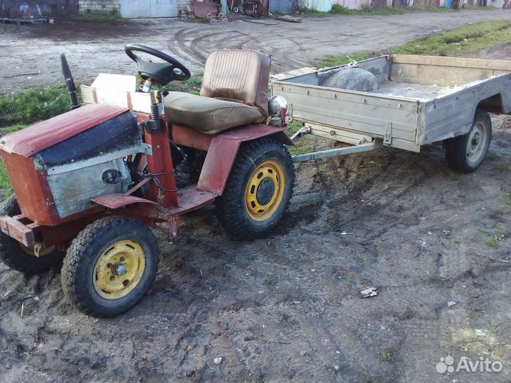 Самодельный mini трактор