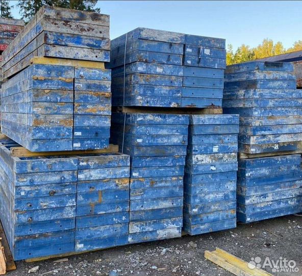 Металлическая щитовая опалубка
