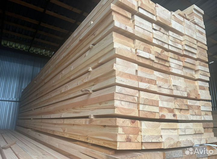 Доска обрезная 50х150х6000мм ГОСТ