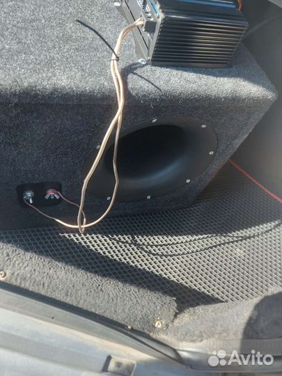 Сабвуфер и усилитель