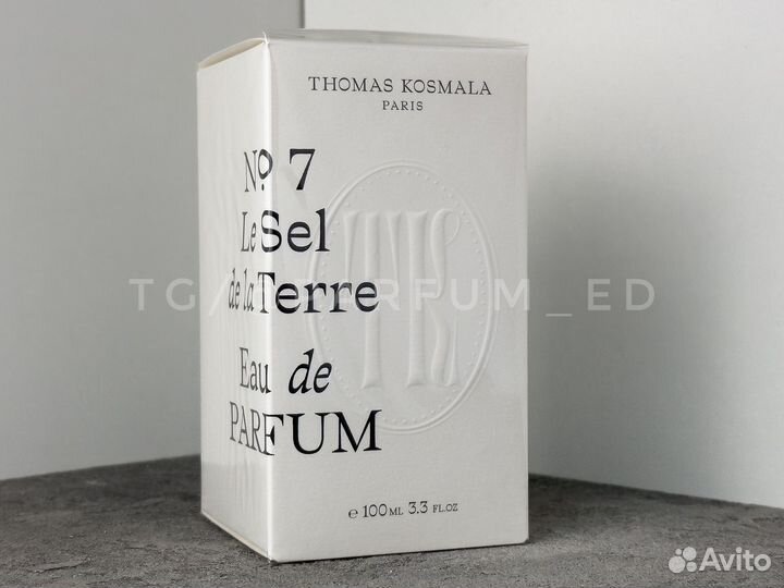 Thomas Kosmala 7 Le Sel De La Terre 100ml оригинал