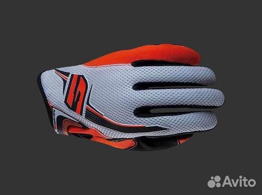 Мотоперчатки five MXF3 кросс (Белый/Синий, XXL)