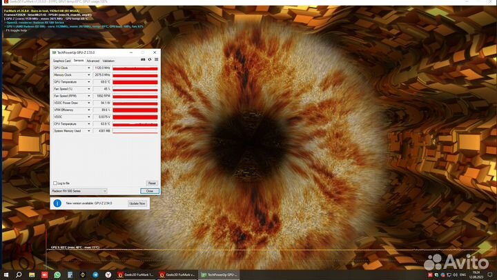 Видеокарта AMD Radeon RX 580 nitro+ OC 8GB