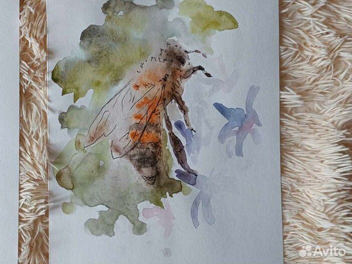 Картина, этюд, акварель