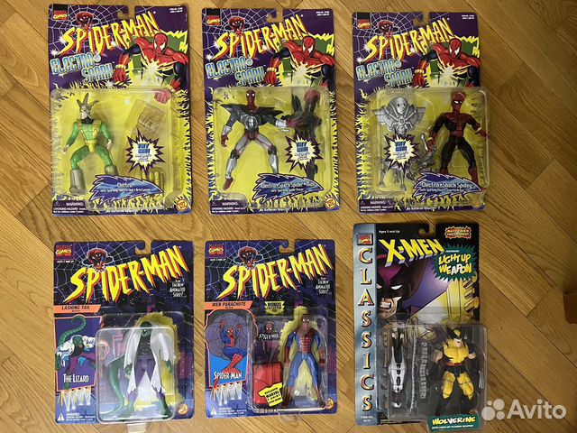 Человек-паук 1994 toybiz Retro Toy Biz Marvel