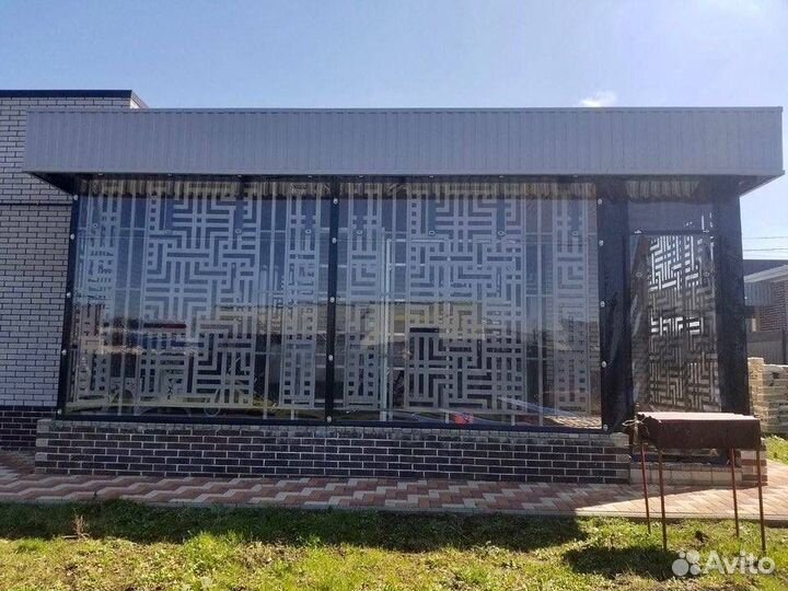 Мягкие окна для беседки, веранды, террасы