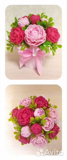 Букеты из мыла ручной работы