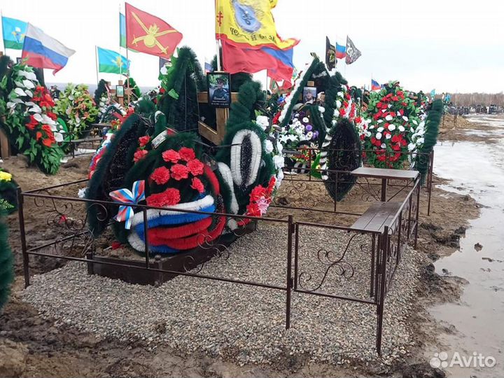 Ритуальные оградки на могилу