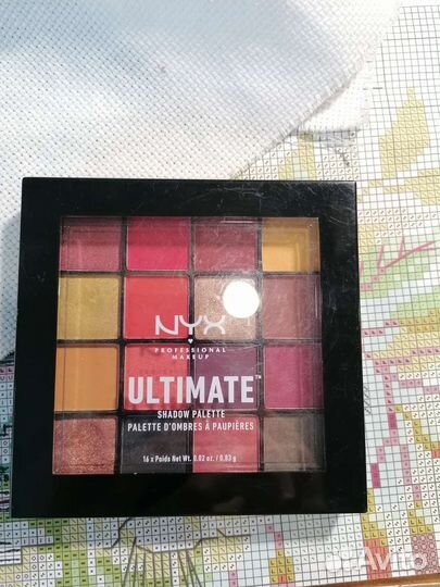 Палетка теней nyx ultimate