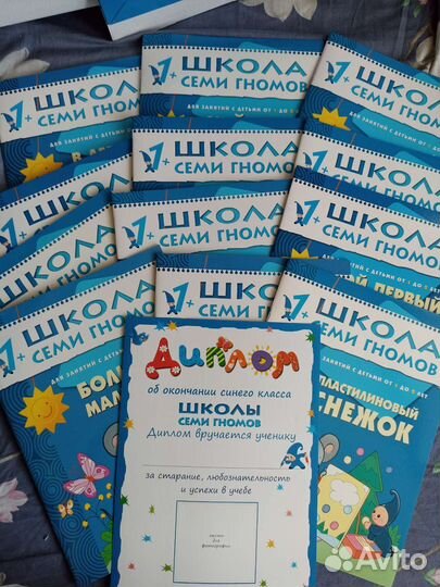 Годовой курс развивающих занятий школа семи гномов