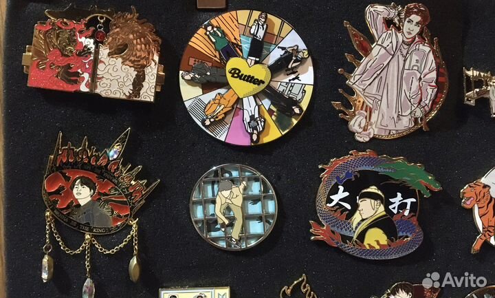 Эмалевые значки-пины BTS, Harry Styles