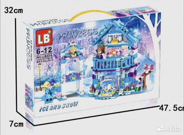 Конструктор аналог lego Холодное сердце Frozen