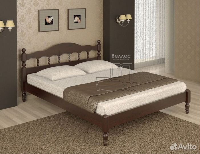 Деревянная односпальная кровать новая купить