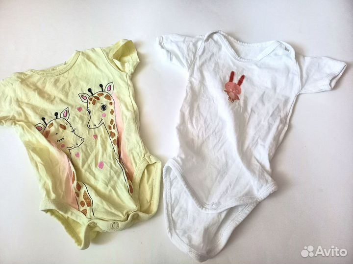 Вещи для новорожденных пакетом 50 56