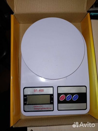 Весы кухонные электронные новые