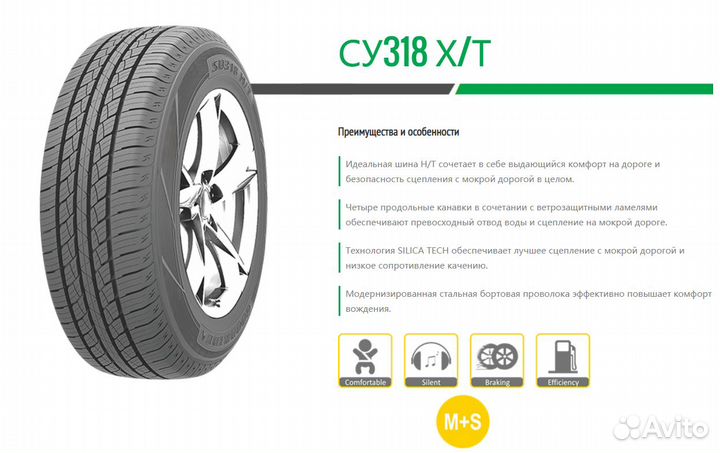 Goodride SU318 H/T 225/65 R17 106V